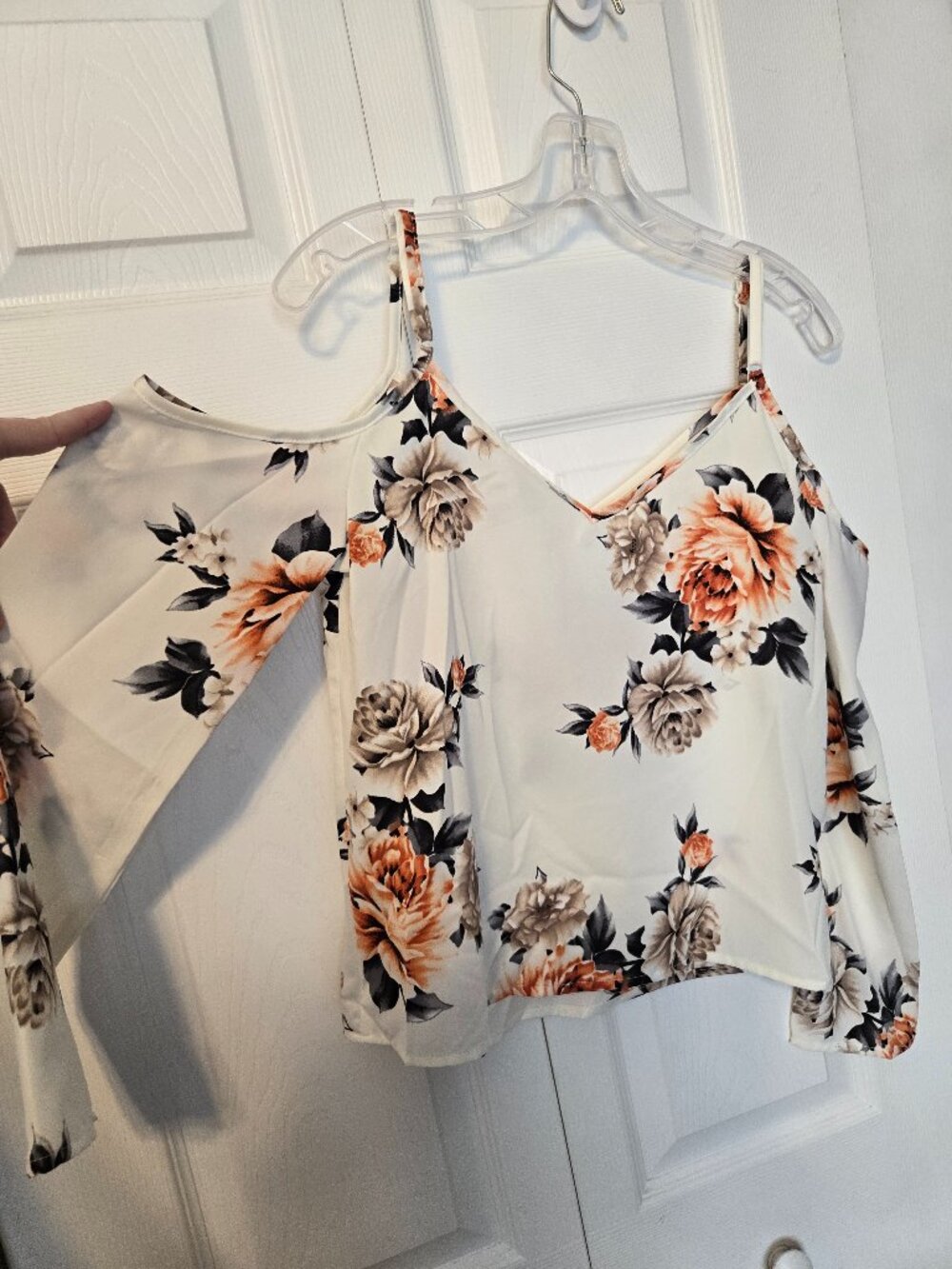 Shein Floral Top, Size 2. NWOT